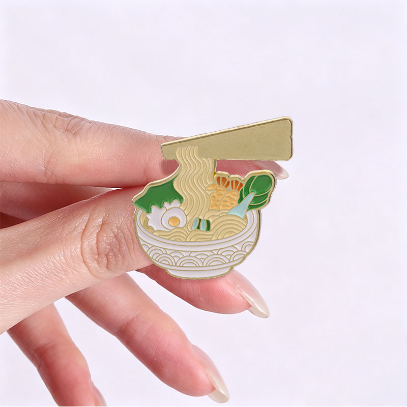 Ramen Noodle Bowl Cartoon Enam - Dim Sum Basket ulasan dan harga