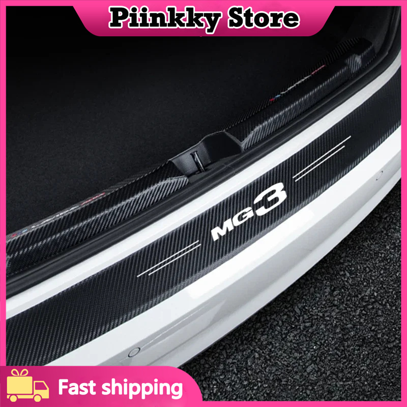 for MG 3 MG3 Logo Car Door Sil - Crepe Pan Carbon ulasan dan harga