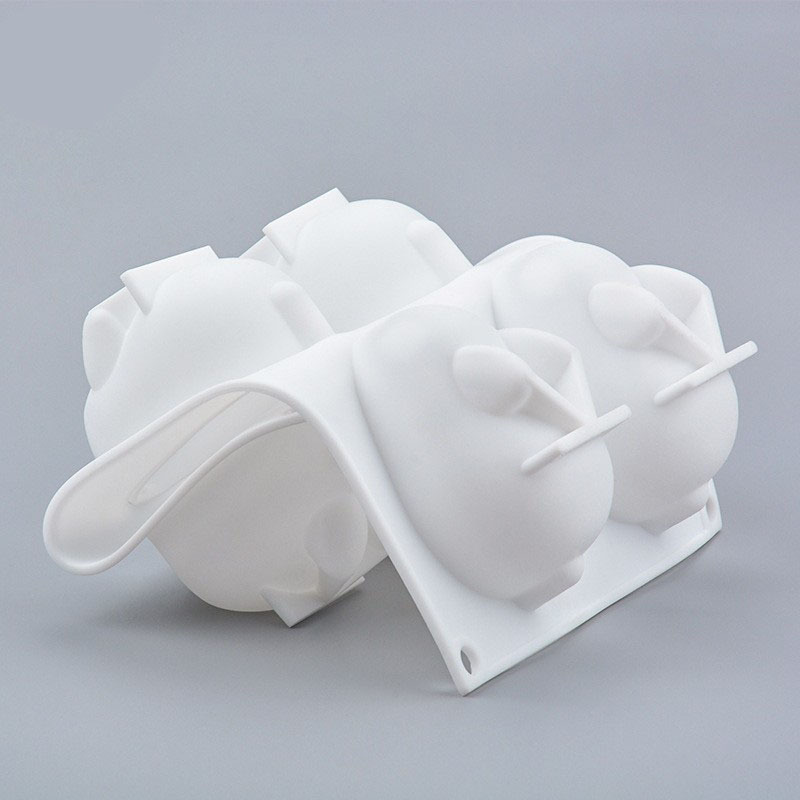 6-piece Bunny Silicone Cake Si - Bunny Cake Mold ulasan dan harga