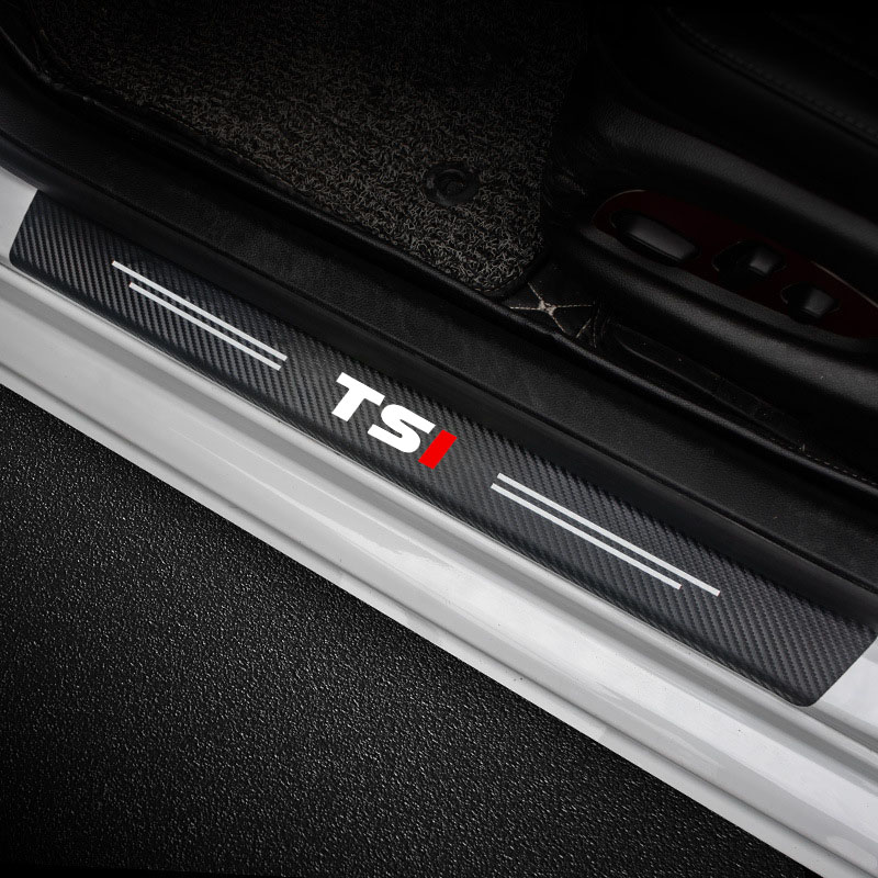 Car Door Sill Plate Protector  - Crepe Pan Carbon ulasan dan harga